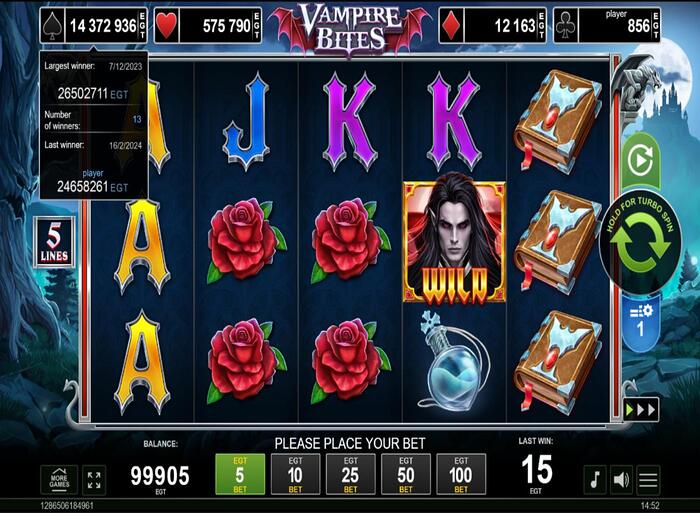 Amusnet Interactive lansează „Vampire Bites”, slotul gotic ideal pentru Halloween